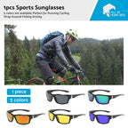 Polarized Sports Sunglasses — Universal Fit