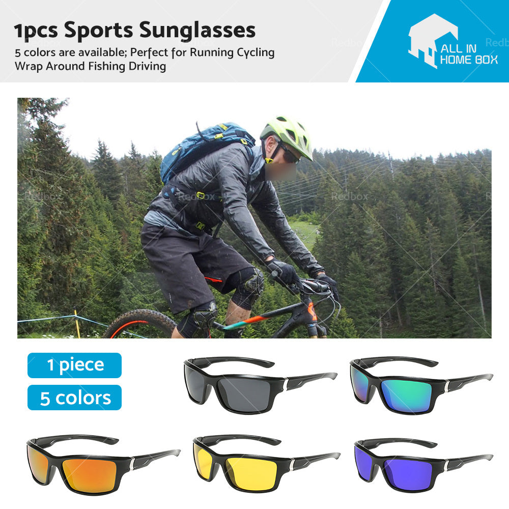 Polarized Sports Sunglasses — Universal Fit