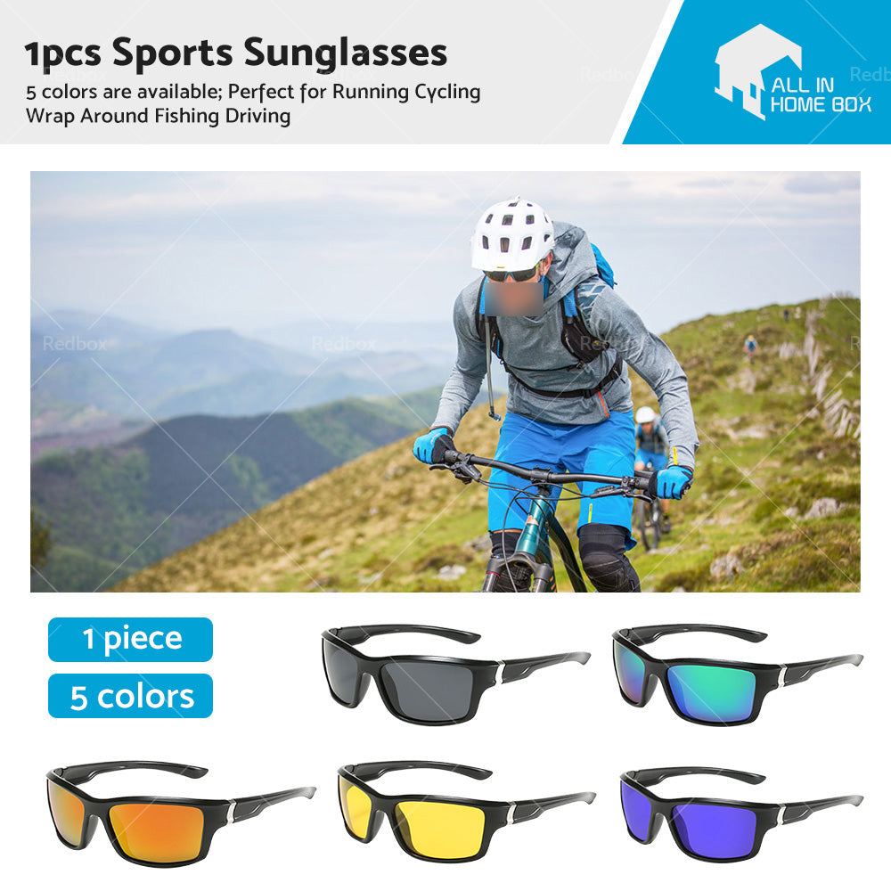 Polarized Sports Sunglasses — Universal Fit