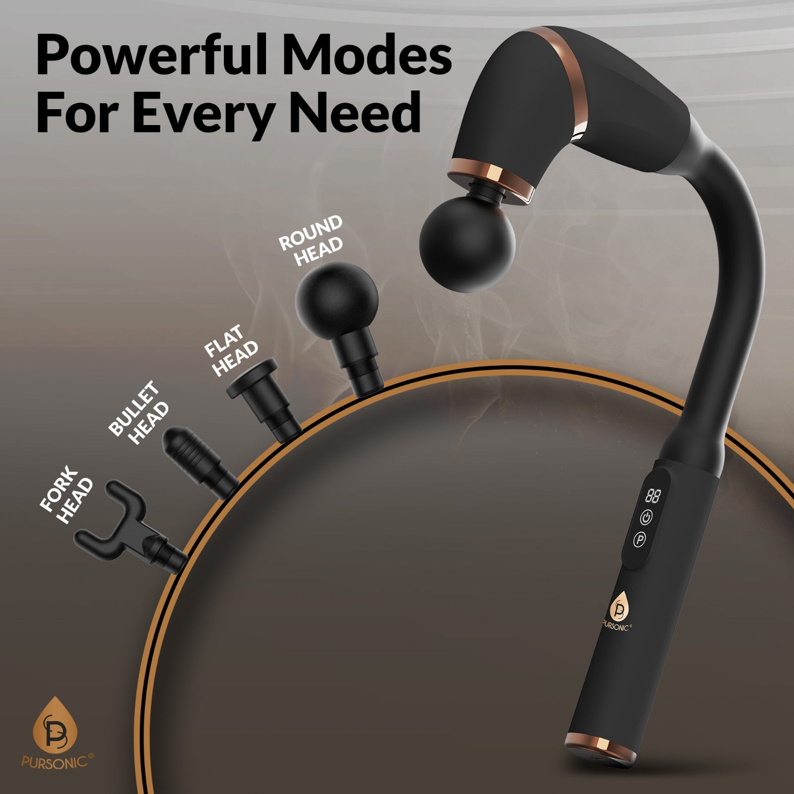 U-Shaped Neck & Shoulder Massage Gun