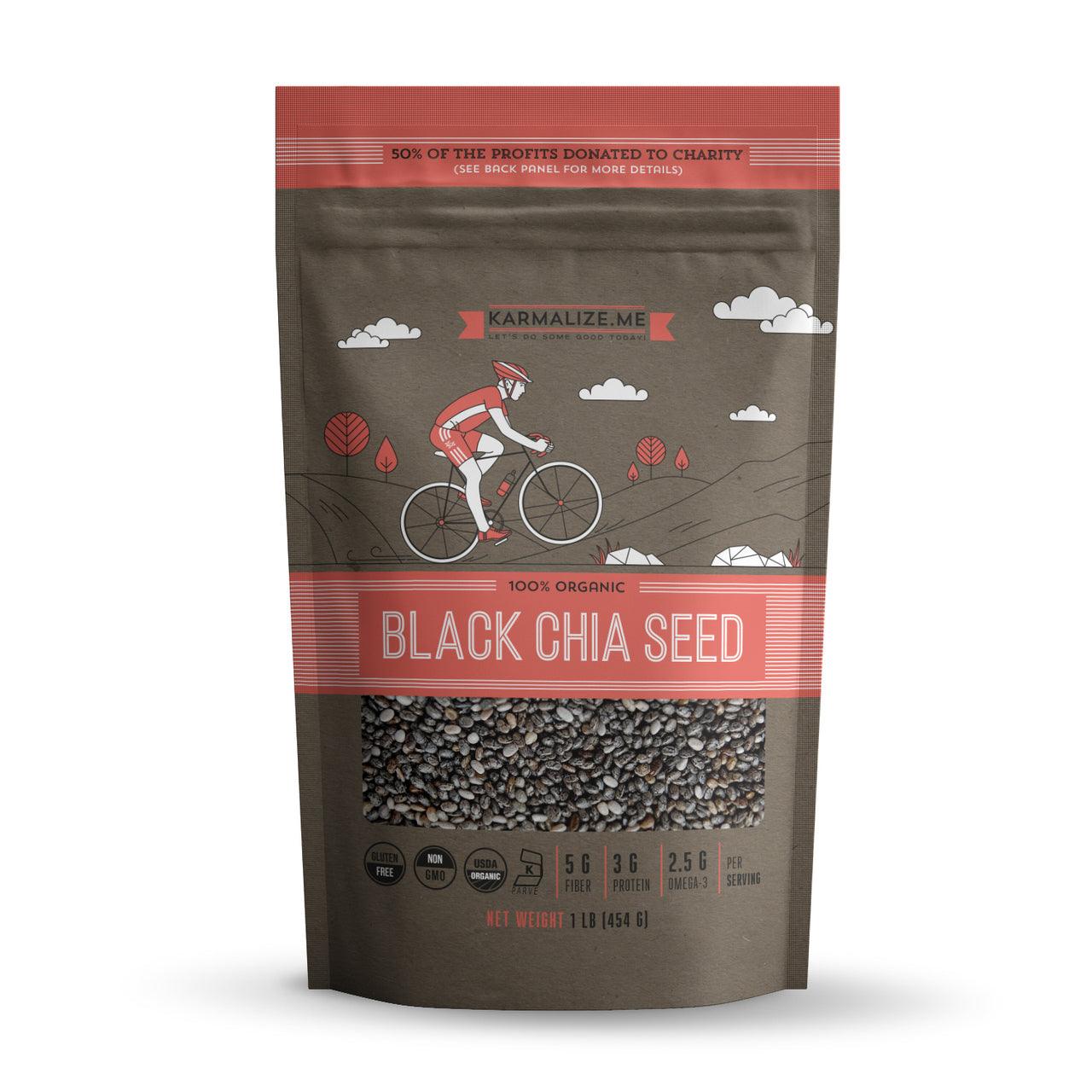 Organic Black Chia Seeds