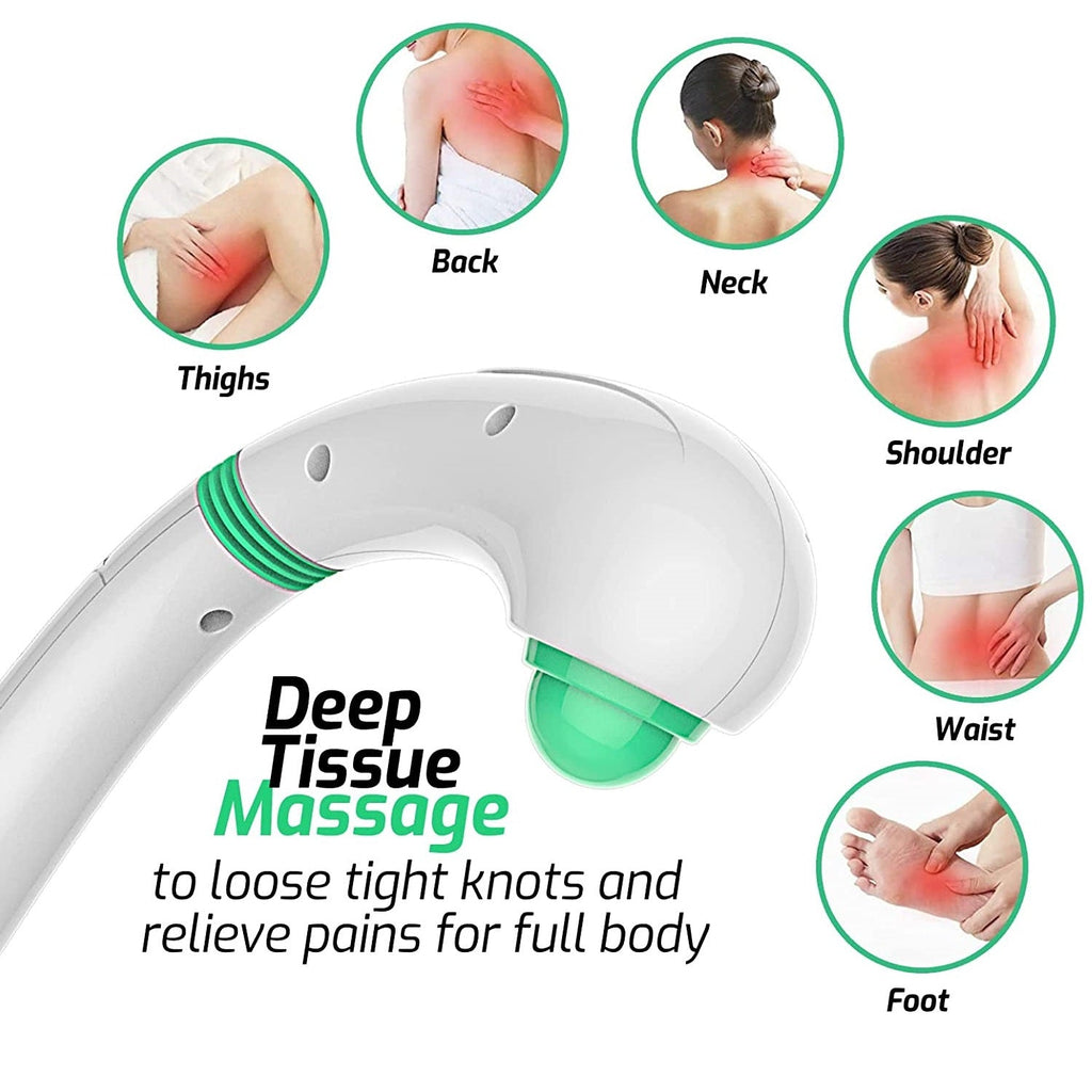 9-Speed Massage Gun & Portable Handheld Massager Bundle-1