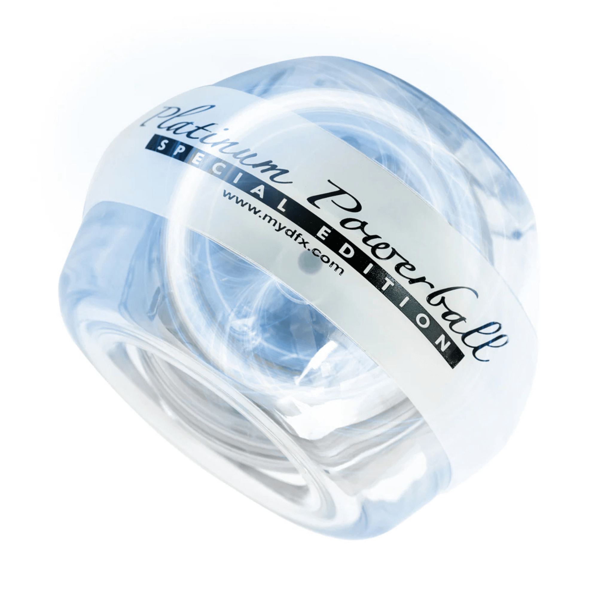 DFX Powerball Platinum — LED Gyroscopic Grip & Forearm Trainer