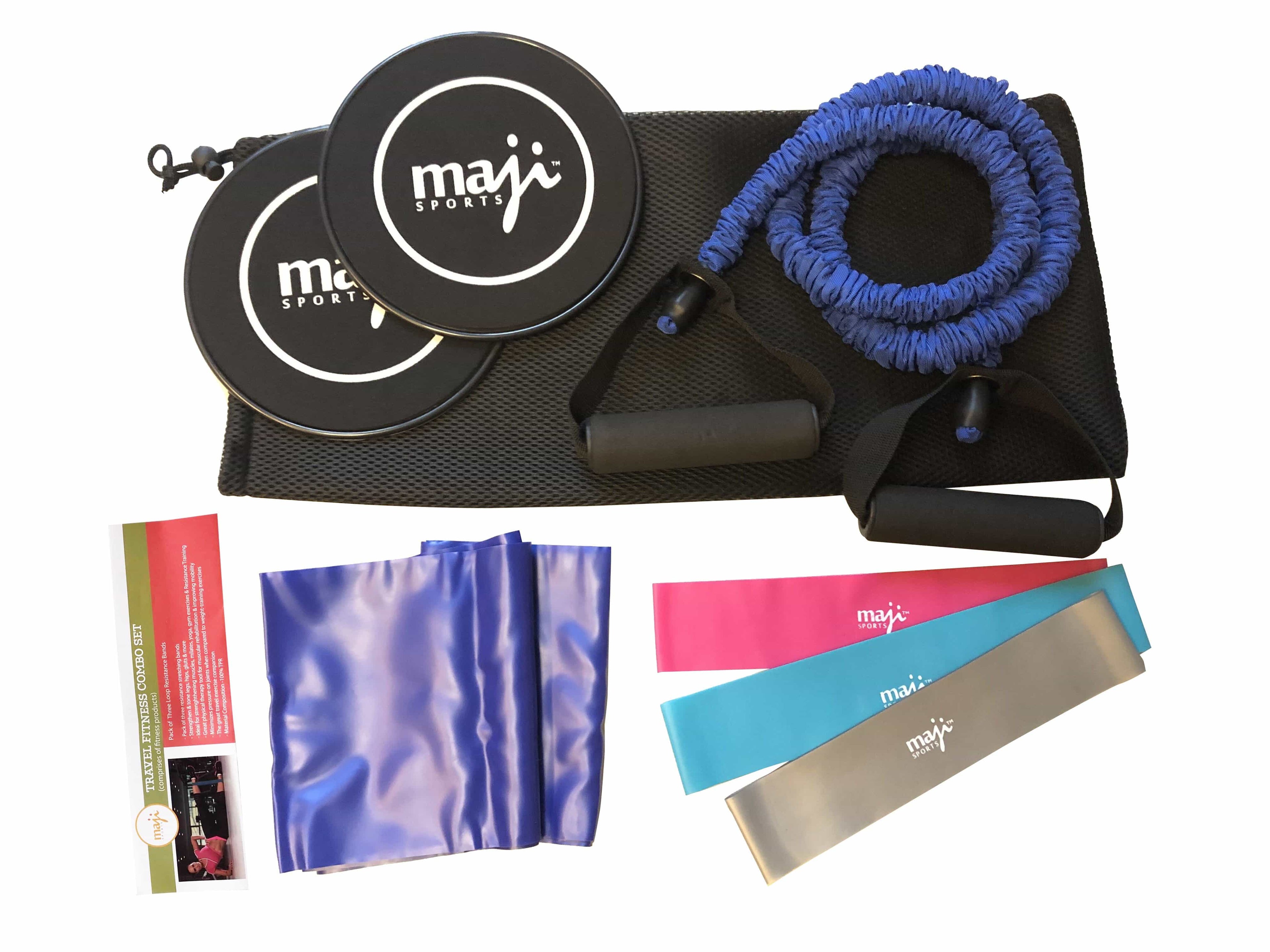 Maji Sports Resistance Band & Core Training Bundle