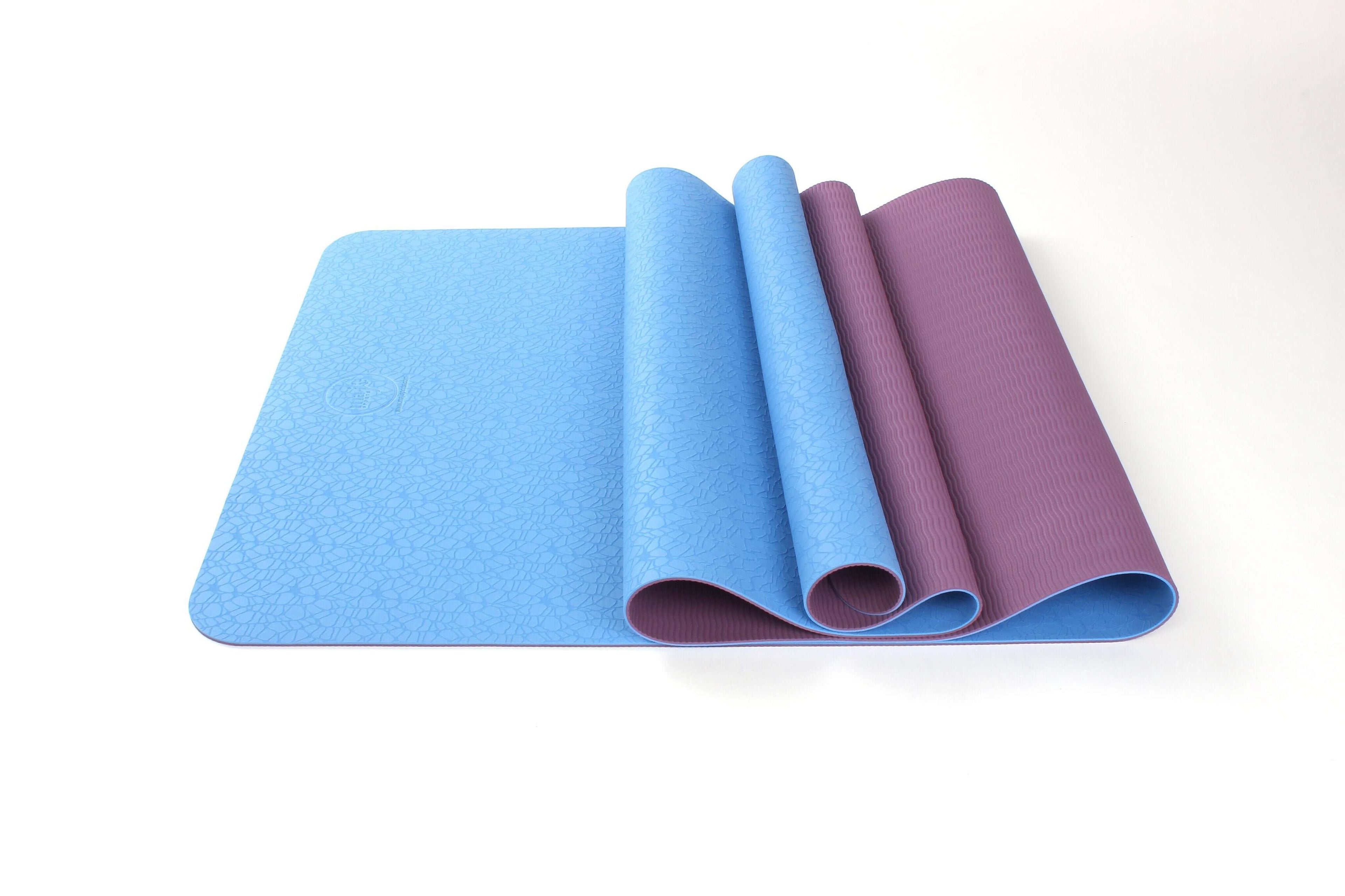 2-Tone TPE Premium Yoga Mat-1