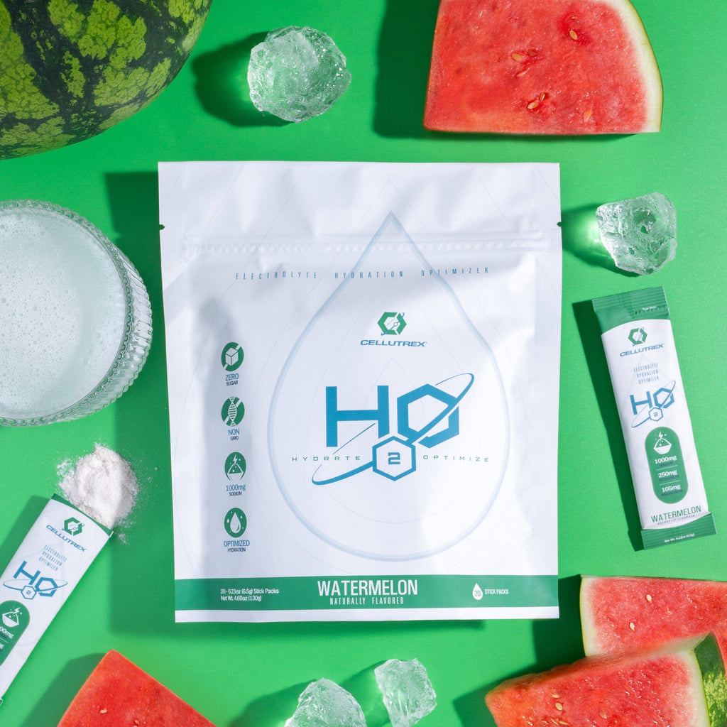H2O ELECTROLYTES™ - Watermelon | Zero Sugar Electrolyte Powder