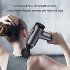 Deep Tissue Percussion Massage Gun — 30 Speeds, 9 Attachments