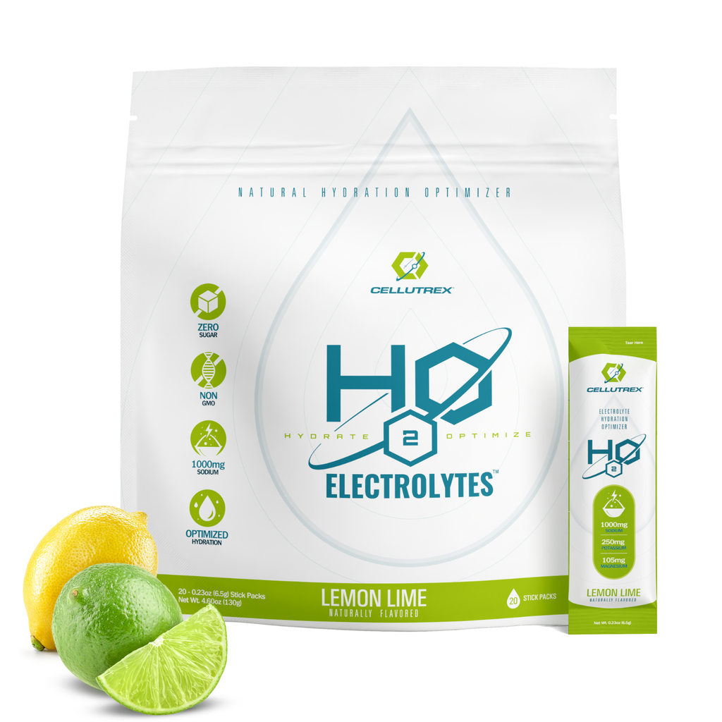 H2O ELECTROLYTES™ - Lemon Lime | Zero Sugar Electrolyte Powder