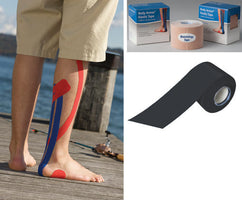 Kinesiology Tape — 2in × 16.5ft, Black