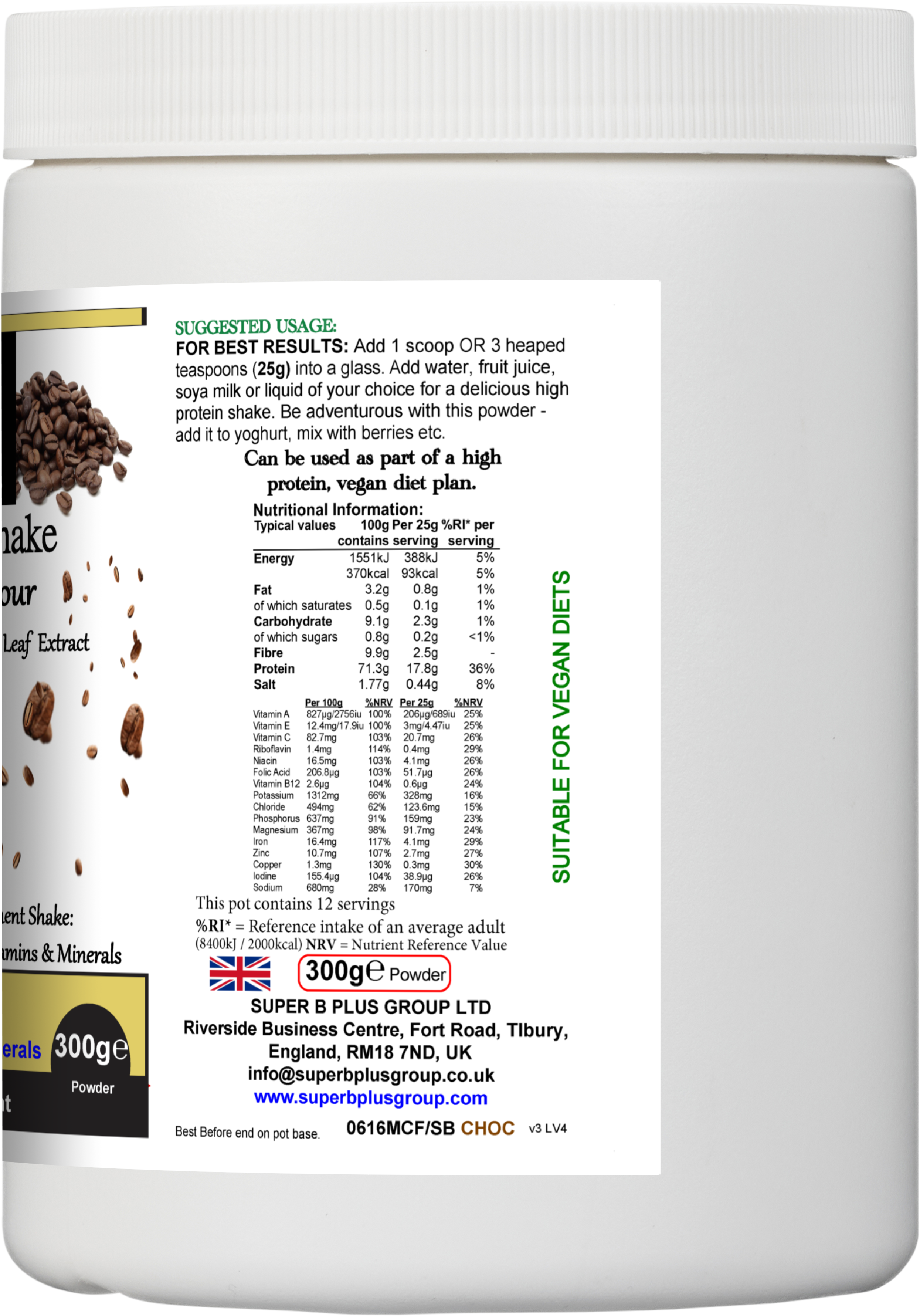 Super Meal Shake (Chocolate)