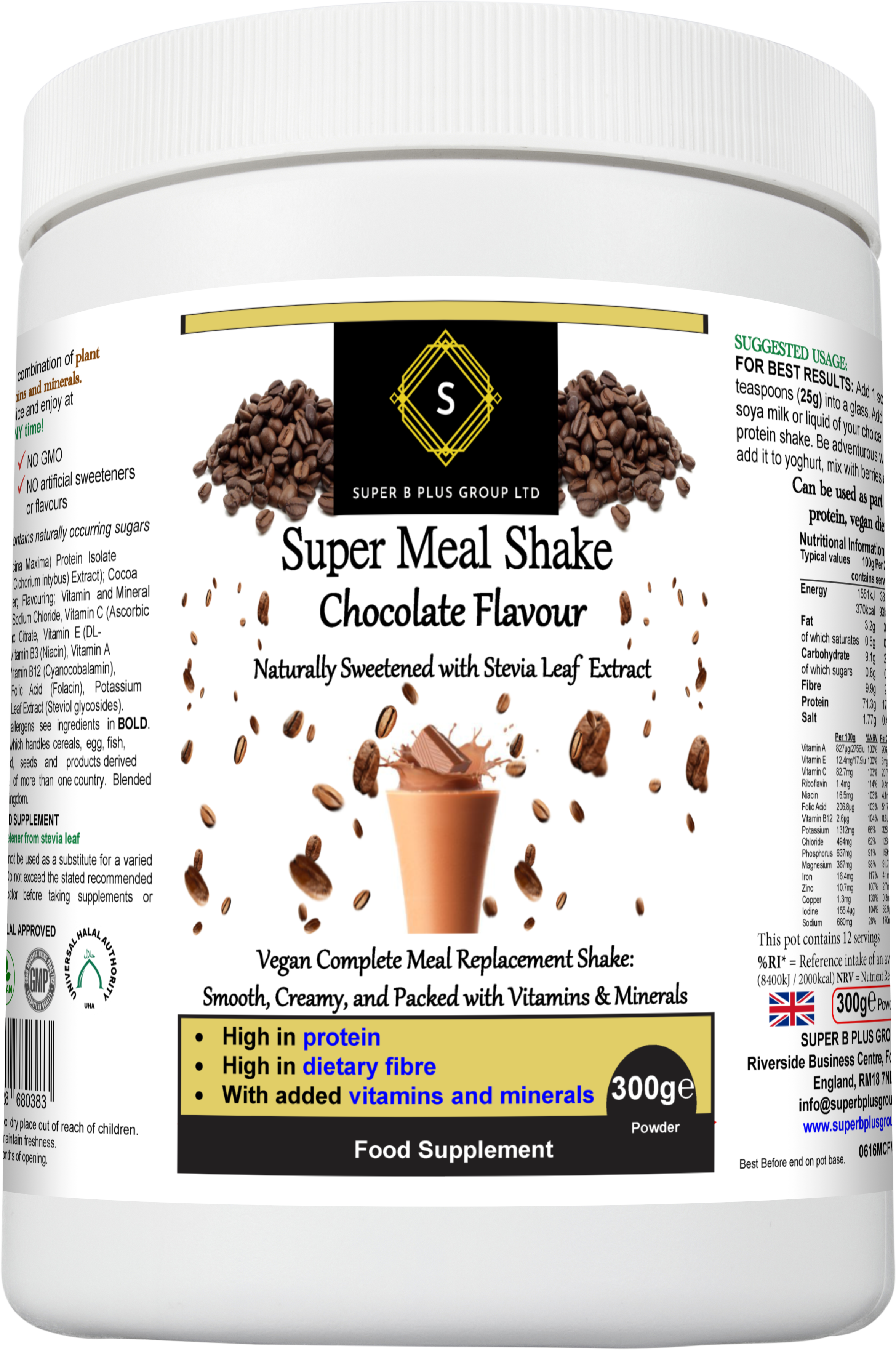 Super Meal Shake (Chocolate)