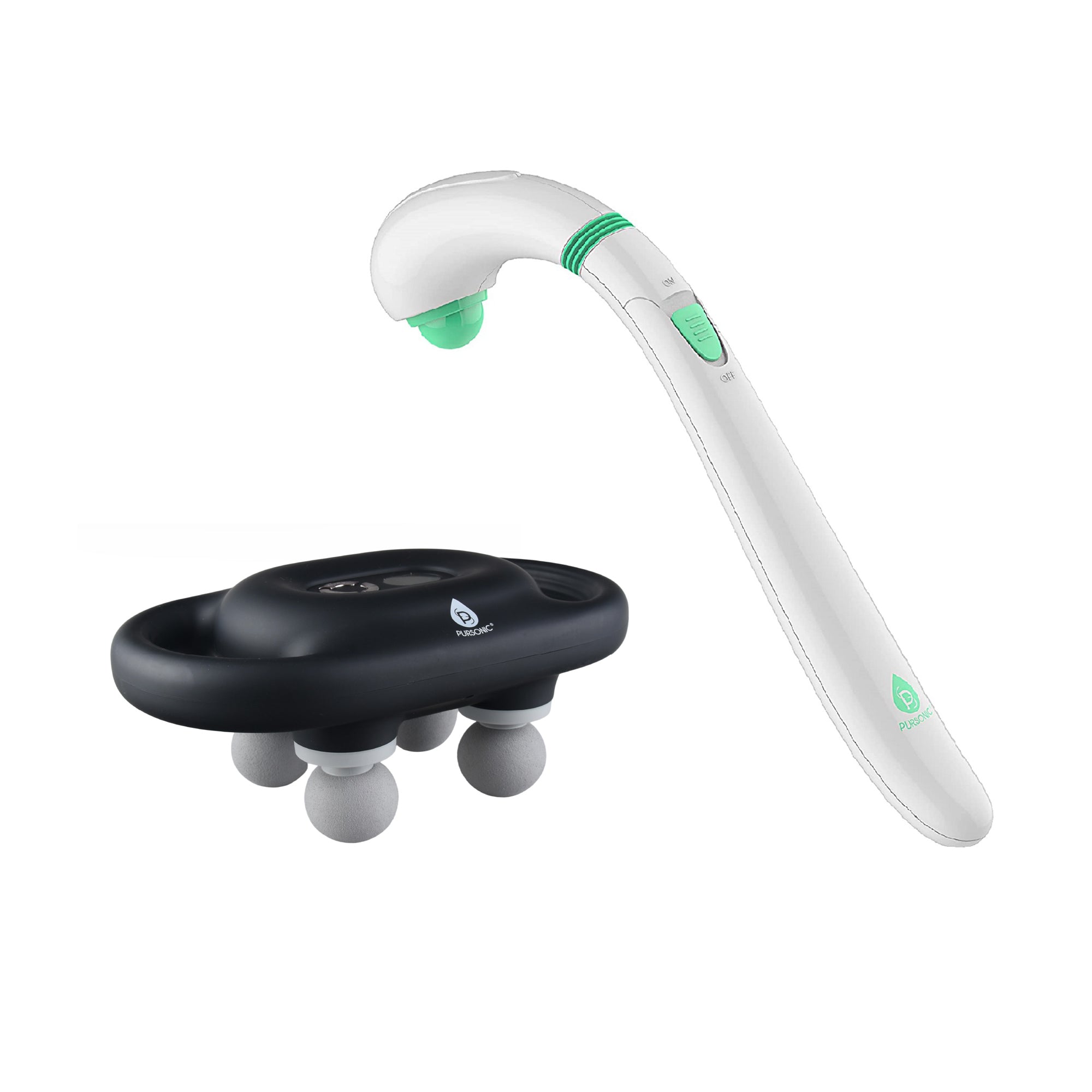 9-Speed Massage Gun & Portable Handheld Massager Bundle-0