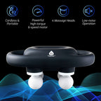 9-Speed Massage Gun & Portable Handheld Massager Bundle-4