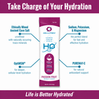 H2O ELECTROLYTES™ - Passion Fruit | Zero Sugar Electrolyte Powder