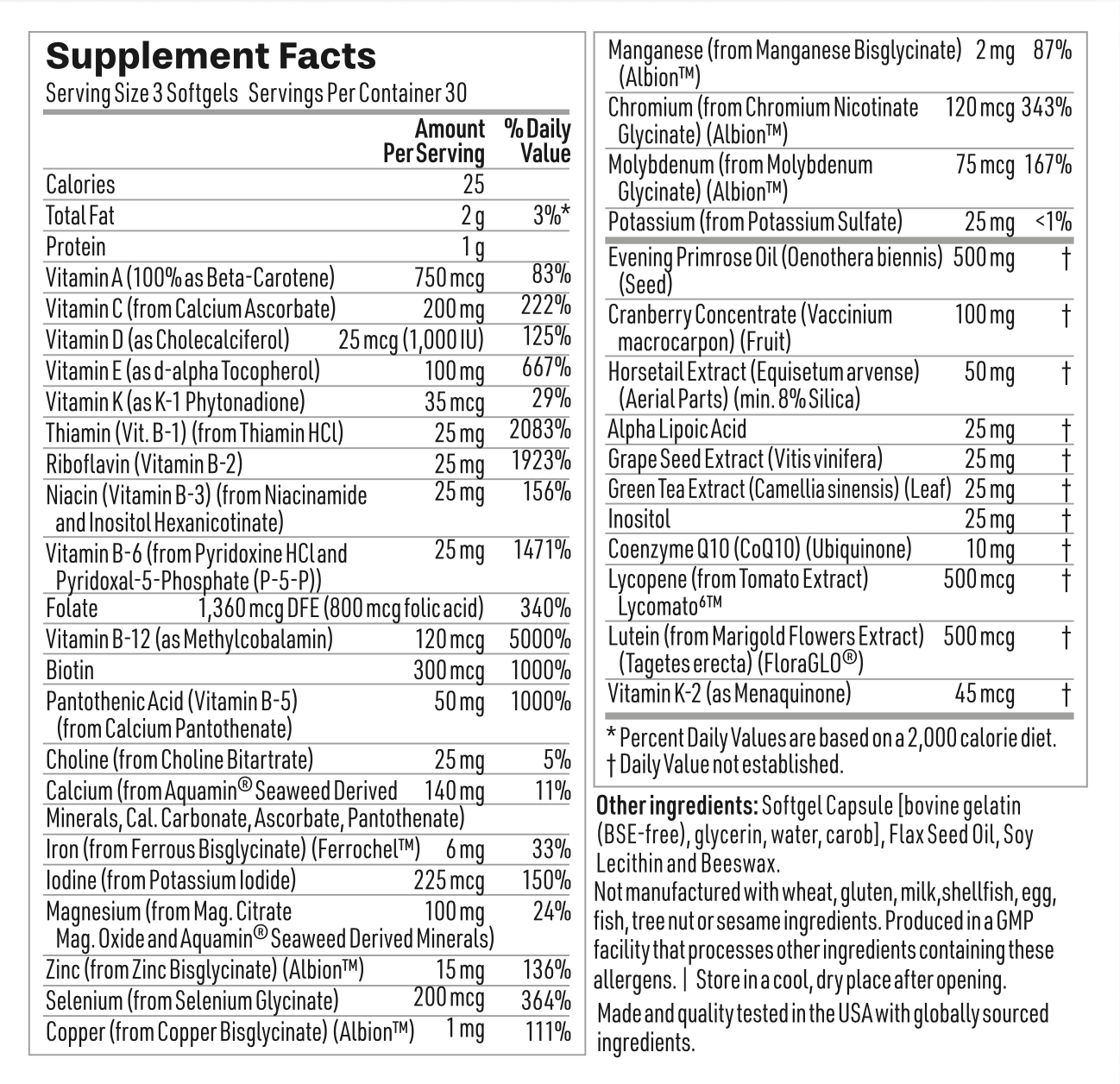 Multivitamin
