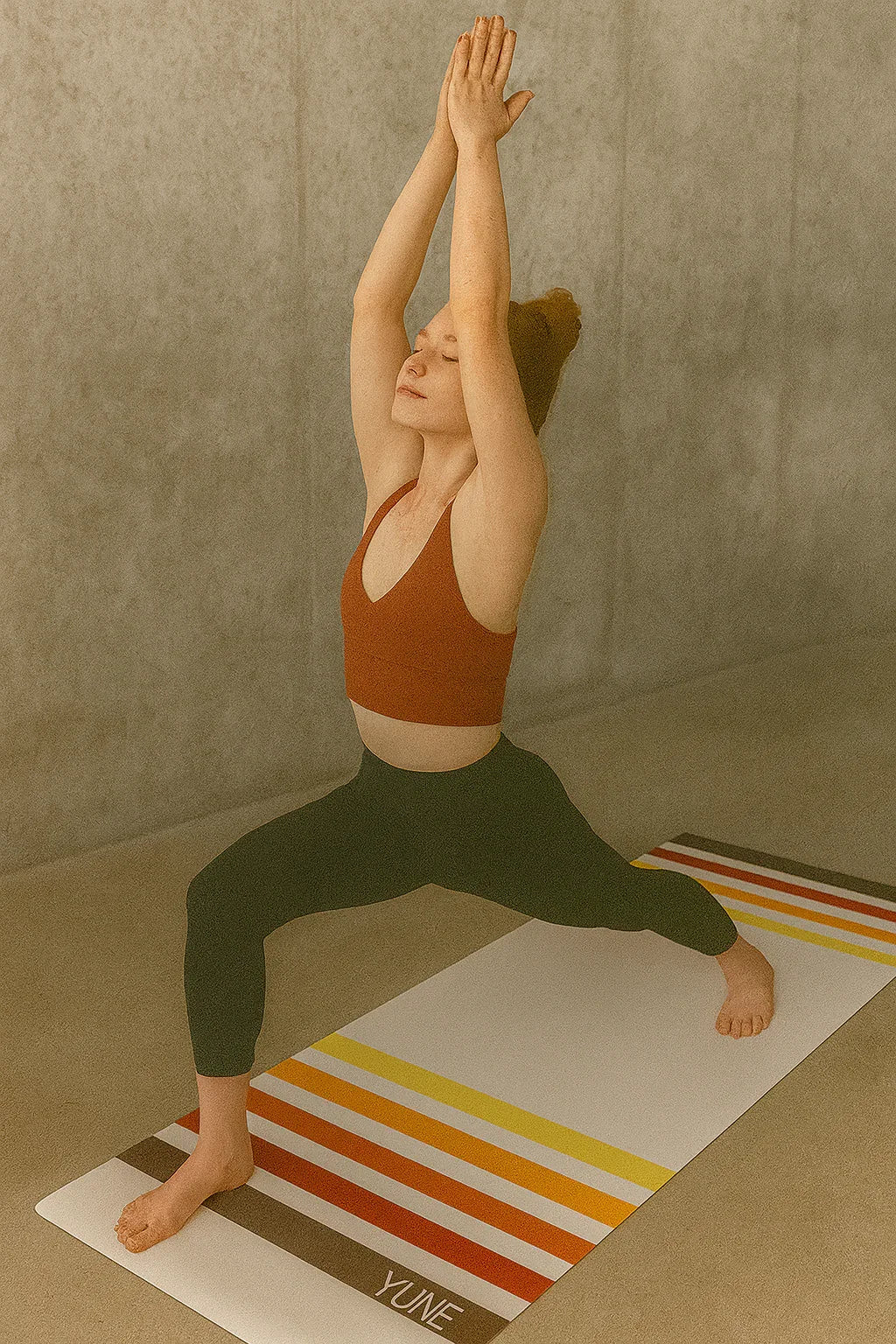 Striped Yoga Mat — Yune Yoga