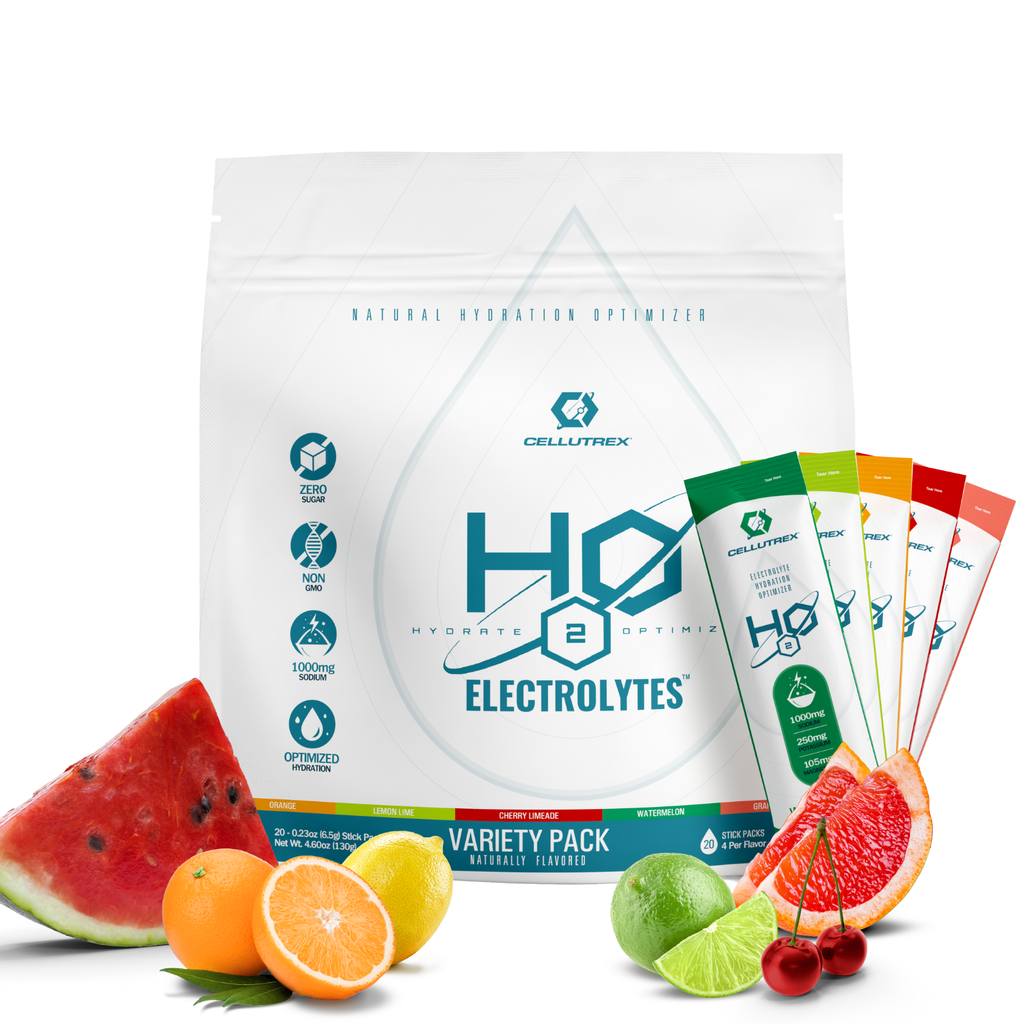 H2O ELECTROLYTES™ - Variety Pack (20 Count) | Zero Sugar Electrolyte Powder