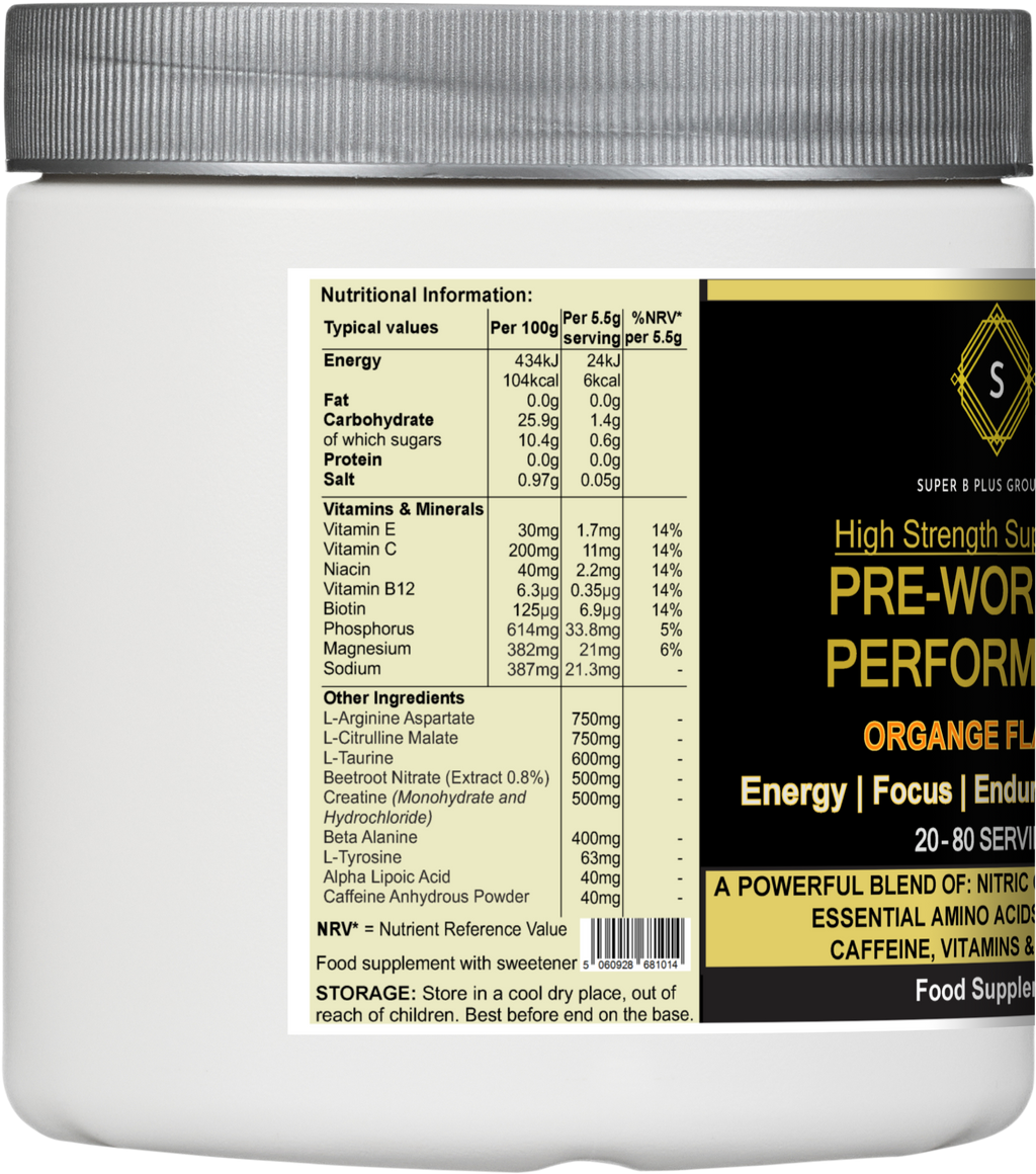 Pre-Workout Performance Powder
