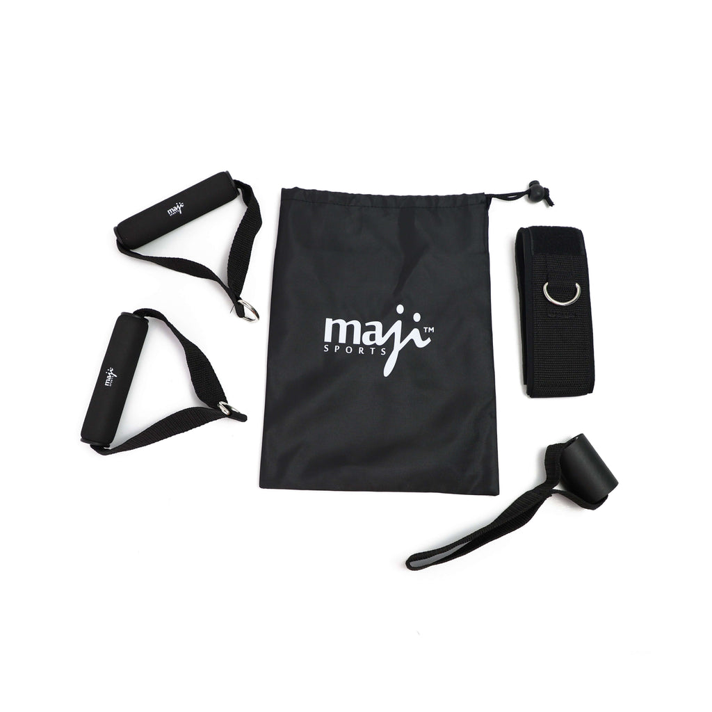 Maji Sports Full-Body Resistance Band Tube Kit with Handles