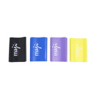 Maji Sports Flat Resistance Band 4-Pack — Variable Stretch Levels