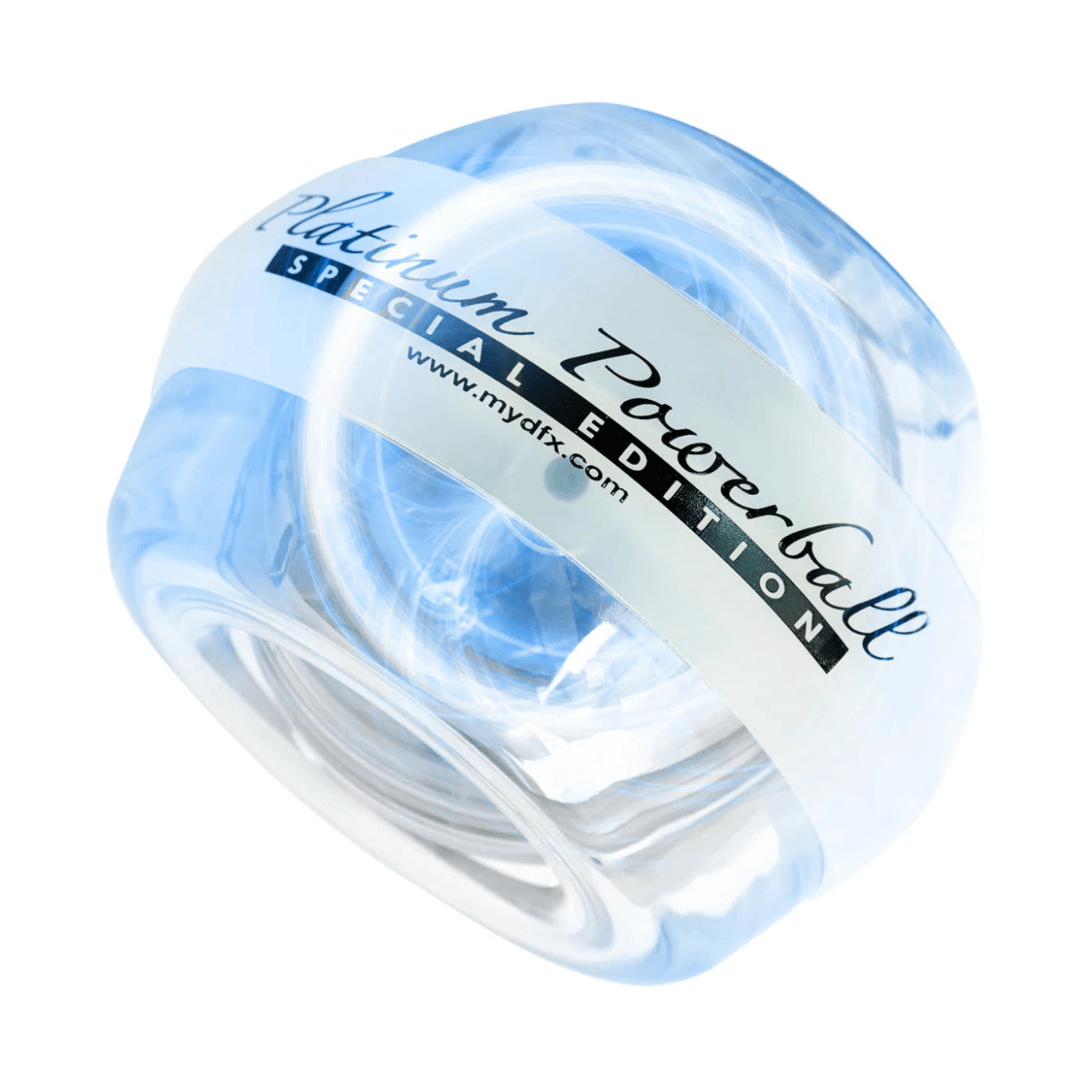 DFX Powerball Platinum with Powerdock — LED Gyroscopic Forearm Trainer