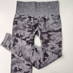 Seamless Camo High-Waist Leggings — Women's