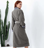 Women's Plush Microfiber Spa Robe