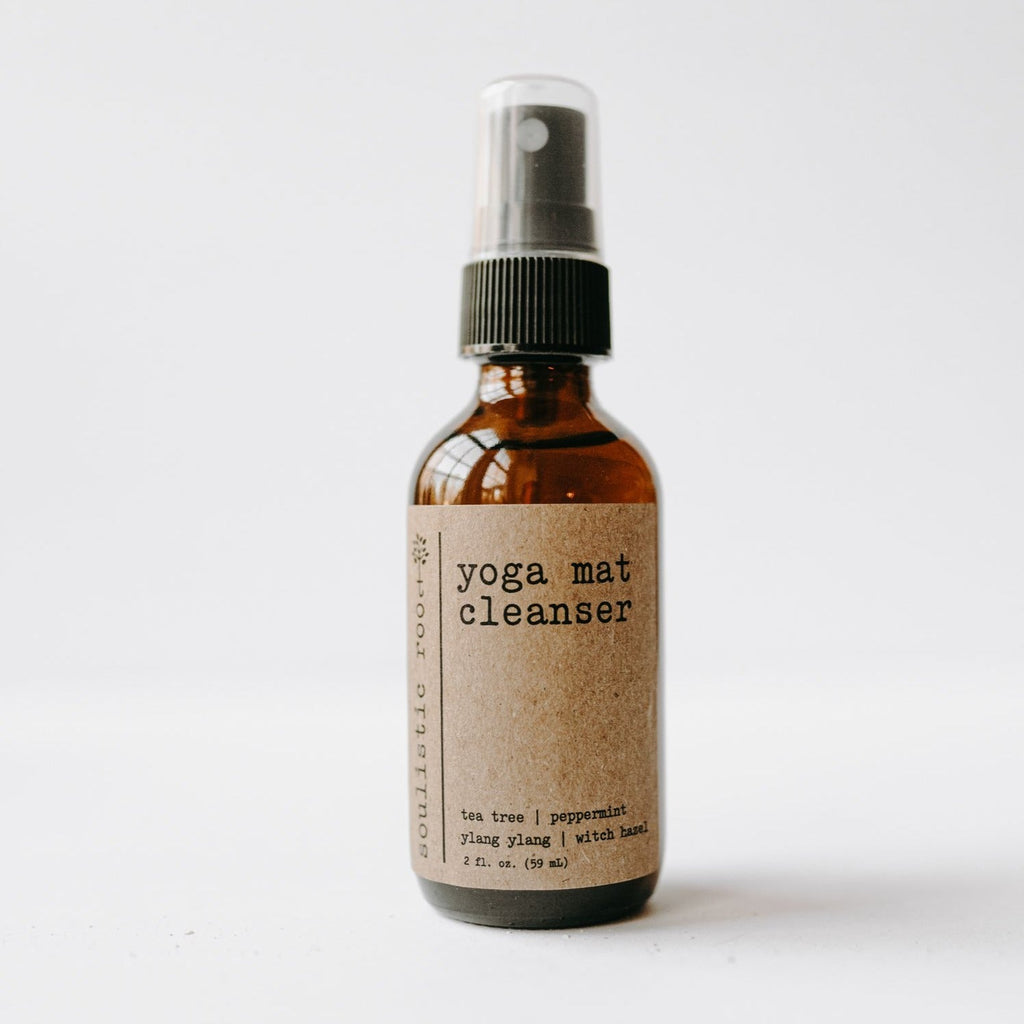 Yoga Mat Cleanser Spray — Peppermint, Tea Tree & Ylang-Ylang